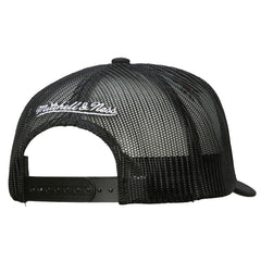 Vegas Golden Knights Mitchell & Ness Gridlock Trucker Adjustable Hat - White/Black Hats