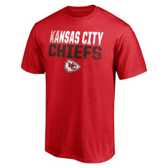 Kansas City Chiefs Stripes T-Shirt - Red outlet