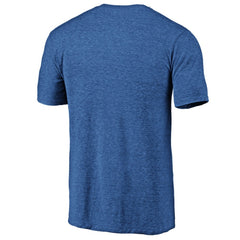 Buffalo Sabres Distressed Logo Tri-Blend T-Shirt - Royal T-shirts