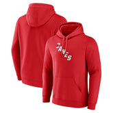 Carolina Hurricanes Primary Logo Pullover Hoodie - Red Hoodies