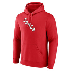 Carolina Hurricanes Primary Logo Pullover Hoodie - Red Hoodies
