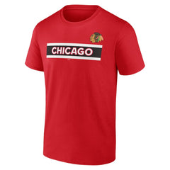 Chicago Blackhawks Jersey Inspired T-Shirt - Red T-shirts