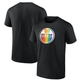 Edmonton Oilers Oilers Pride T-Shirt - Black T-shirts
