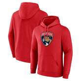 Florida Panthers Primary Logo Pullover Hoodie - Red Hoodies