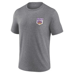 Los Angeles Kings Earnest Will Tri-Blend T-Shirt - Heather Gray T-shirts