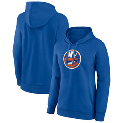 New York Islanders Women's Primary Logo Pullover Hoodie - Royal Hoodies