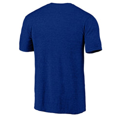 New York Rangers Line Shift Tri-Blend T-Shirt - Blue T-shirts