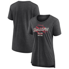 Ottawa Senators Women's Hit the Ice Tri-Blend T-Shirt - Gray T-shirts