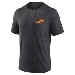 Vancouver Canucks Earnest Will Tri-Blend T-Shirt - Charcoal T-shirts