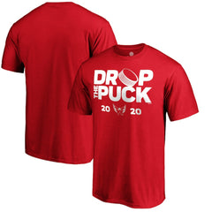 Washington Capitals Drop the Puck T-Shirt - Red T-shirts