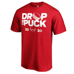 Washington Capitals Drop the Puck T-Shirt - Red T-shirts