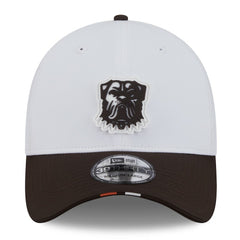 Cleveland Browns New Era 2025 NFL Training Camp 39THIRTY Flex Hat - White/Brown outlet