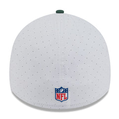 Green Bay Packers New Era 2025 NFL Training Camp 39THIRTY Flex Hat - White/Green on sale