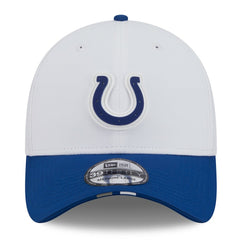 Indianapolis Colts New Era 2025 NFL Training Camp 39THIRTY Flex Hat - White/Royal online