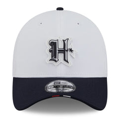 Houston Texans New Era 2025 NFL Training Camp 39THIRTY Flex Hat - White/Navy online