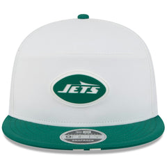 New York Jets New Era 2025 NFL Training Camp Split Panel 9FIFTY Snapback Hat - White/Green sale