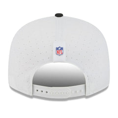 Pittsburgh Steelers New Era 2025 NFL Training Camp Split Panel 9FIFTY Snapback Hat - White/Black outlet
