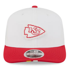 Kansas City Chiefs New Era 2025 NFL Training Camp 9SEVENTY Adjustable Hat - White/Red online