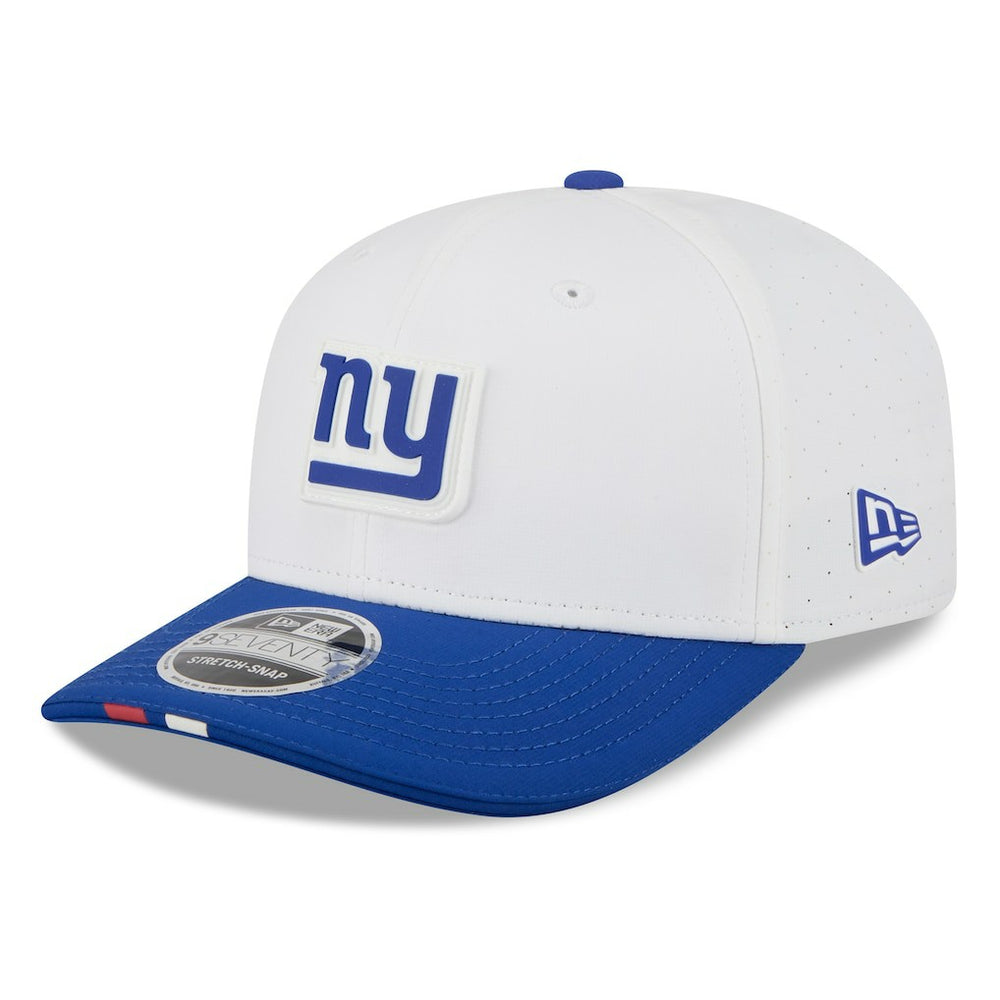 New York Giants New Era 2025 NFL Training Camp 9SEVENTY Adjustable Hat - White/Royal cheap