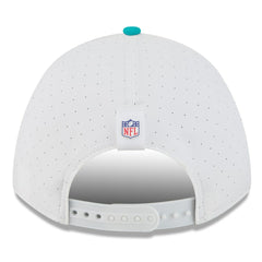 Miami Dolphins New Era 2025 NFL Training Camp A-Frame 9FORTY Adjustable Hat - White/Aqua online