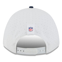 Tennessee Titans New Era 2025 NFL Training Camp A-Frame 9FORTY Adjustable Hat - White/Navy online