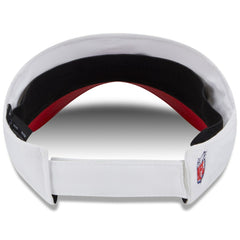 Kansas City Chiefs New Era 2025 NFL Training Camp Adjustable Visor - White/Red for sale