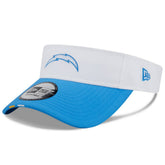 Los Angeles Chargers New Era 2025 NFL Training Camp Adjustable Visor - White/Powder Blue cheap