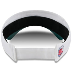 Philadelphia Eagles New Era 2025 NFL Training Camp Adjustable Visor - White/Midnight Green on sale