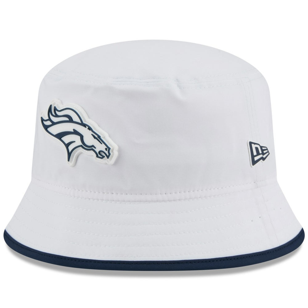 Denver Broncos New Era 2025 NFL Training Camp Stretch Bucket Hat - White discount