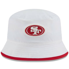San Francisco 49ers New Era 2025 NFL Training Camp Stretch Bucket Hat - White outlet