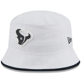 Houston Texans New Era 2025 NFL Training Camp Stretch Bucket Hat - White discount