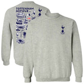 Tottenham Hotspur Vive La Fete Women's Impressions Artwork Pullover Sweatshirt Sale - Gray