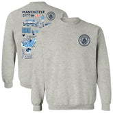 Manchester City Vive La Fete Women's Impressions Artwork Pullover Sweatshirt Discount - Gray