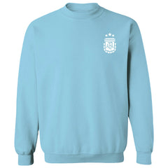 Argentina National Team Vive La Fete Women's Impressions Artwork Pullover Sweatshirt - Light Blue discount