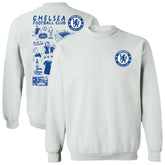 Chelsea Vive La Fete Women's Impressions Artwork Pullover Sweatshirt on sale - White