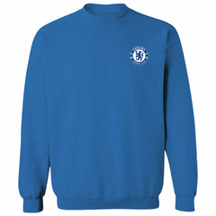 Chelsea Vive La Fete Women's Impressions Artwork Pullover Sweatshirt on sale - Blue