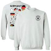 Germany National Team Vive La Fete Women's Impressions Artwork Pullover Sweatshirt for sale - White