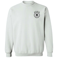 Germany National Team Vive La Fete Women's Impressions Artwork Pullover Sweatshirt for sale - White