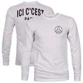 Paris Saint-Germain 1863FC Back Team Arch Long Sleeve T-Shirt on sale - Gray