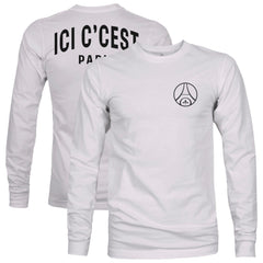 Paris Saint-Germain 1863FC Back Team Arch Long Sleeve T-Shirt on sale - Gray