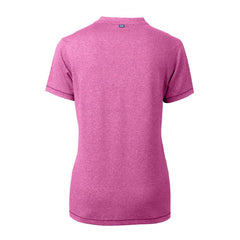 San Diego Padres Cutter & Buck Forge Heathered Stretch Blade Top Light Pink