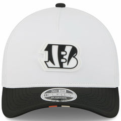 Cincinnati Bengals New Era Preschool 2025 NFL Training Camp A-Frame 9FORTY Adjustable Hat - White/Black outlet