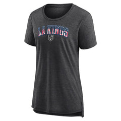 Los Angeles Kings Women's Proud Tri-Blend T-Shirt - Gray T-shirts
