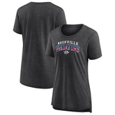 Nashville Predators Women's Proud Tri-Blend T-Shirt - Gray T-shirts