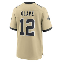 Chris Olave New Orleans Saints Youth Gameday Golds Alternate Game Player Jersey - Gold cheap