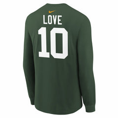 Jordan Love Green Bay Packers Youth Player Name & Number Long Sleeve T-Shirt - Green cheap