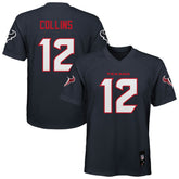 Nico Collins Houston Texans Youth Replica Player Jersey - Navy outlet