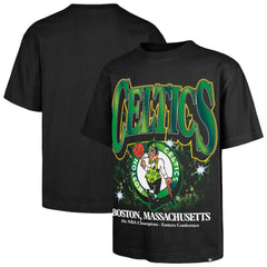 Boston Celtics '47 Past Champs Collection Flashbulb Foundation T-Shirt - Black cheap