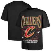 Cleveland Cavaliers '47 Past Champs Collection Flashbulb Foundation T-Shirt sale - Black discount