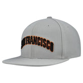 San Francisco Giants Cooperstown Collection Basic Flip Snapback Hat Gray
